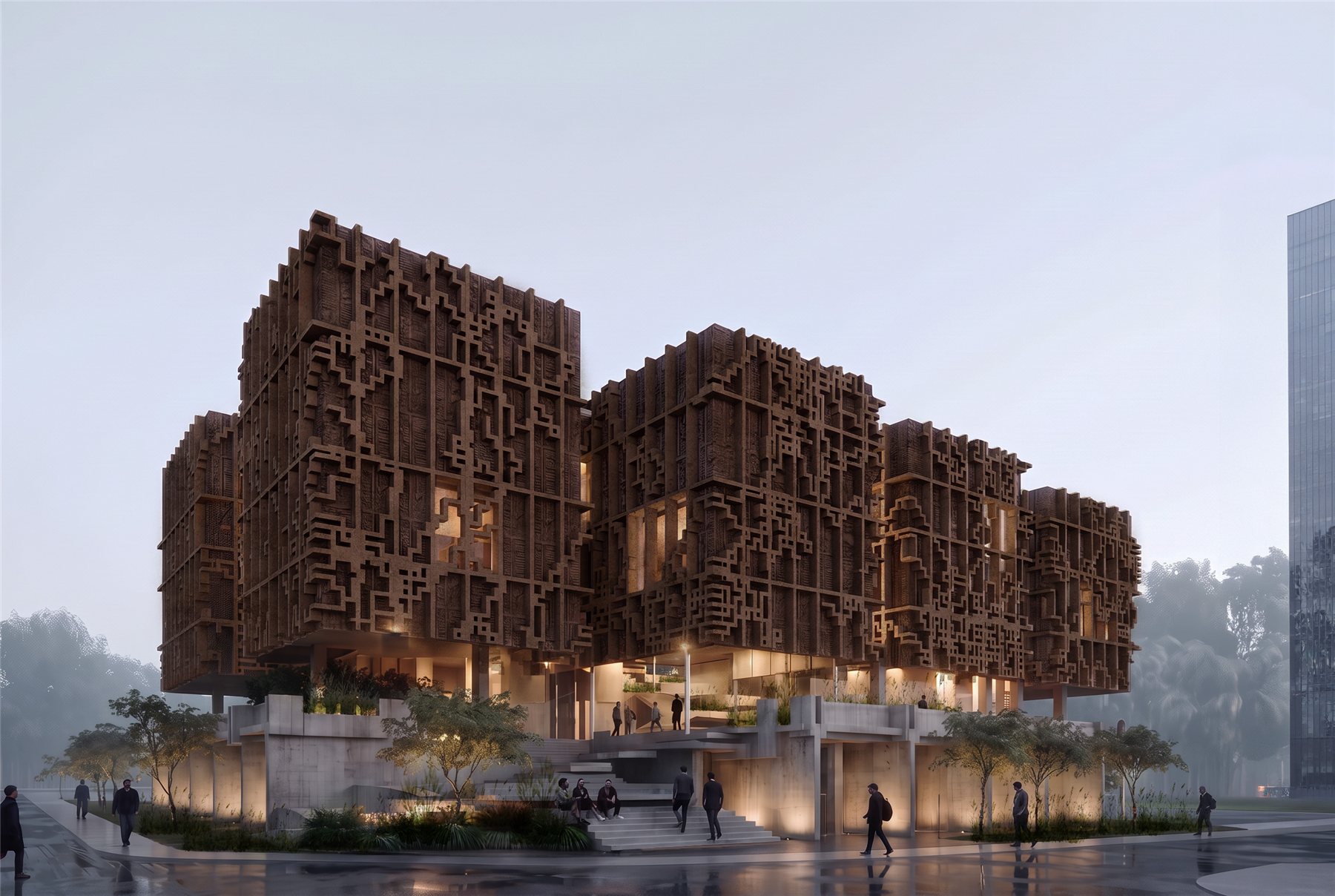 Trama exterior render